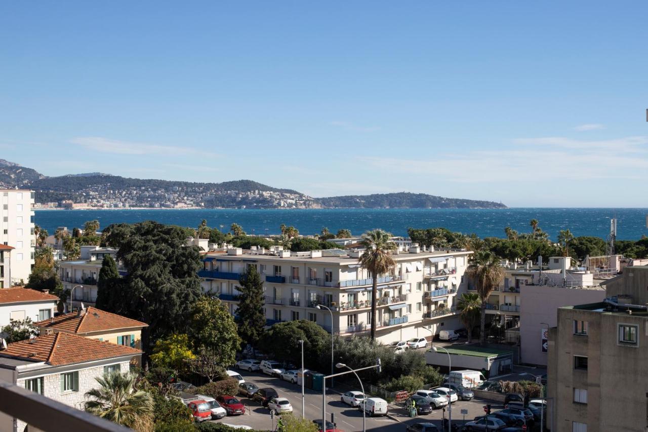 Studio With Terrace And Sea View, 10 Min To The Beach Nice Exterior photo